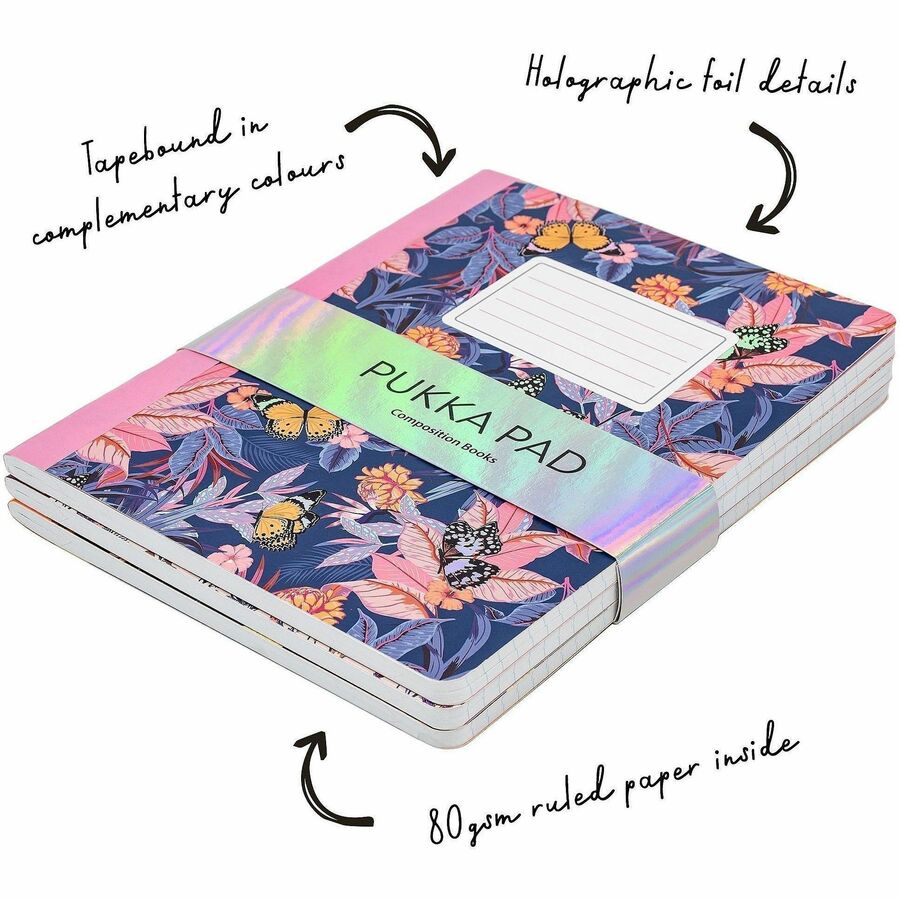 Pukka Pads Bloom Composition Book 3 Pack - Alternate-Image4