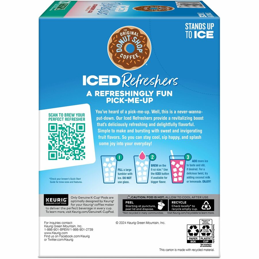 The Original Donut Shop&reg; Iced Refreshers - Rear
