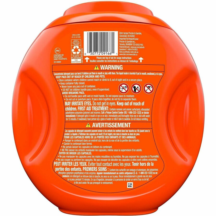 Tide Pods Laundry Detergent - Rear