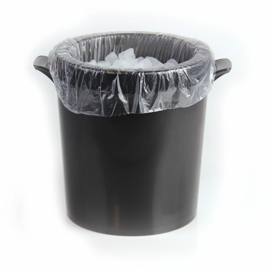 Heritage Ice Bucket Liners - 13" Width x 13" Depth x 0.20 mil (5 Micron) Thickness - High Density - Natural - High-density Polyethylene (HDPE), Resin - Can - 2000 / Carton