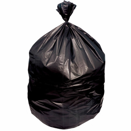 Heritage Eco Blend Max Can Liners - 32 gal Capacity - 34" Width x 44" Depth x 1.50 mil (38 Micron) Thickness - Low Density - Black - Linear Low-Density Polyethylene (LLDPE), Resin - Can - Recycled - 100 / Carton