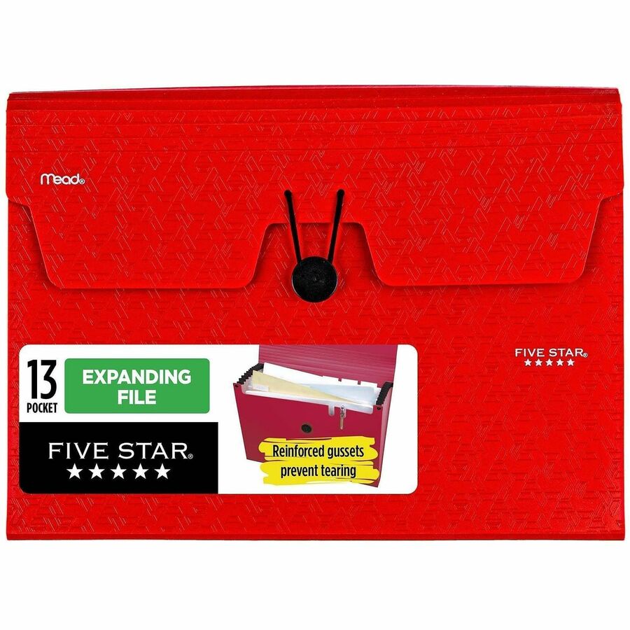 Five Star Letter Expanding File - Front