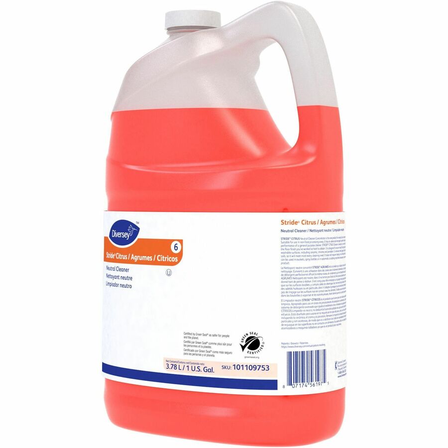 Diversey Care Stride Citrus Neutral Cleaner - Left
