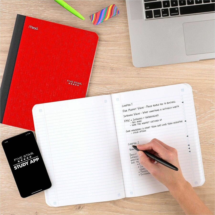 Five Star College-ruled Composition Book - Alternate-Image3