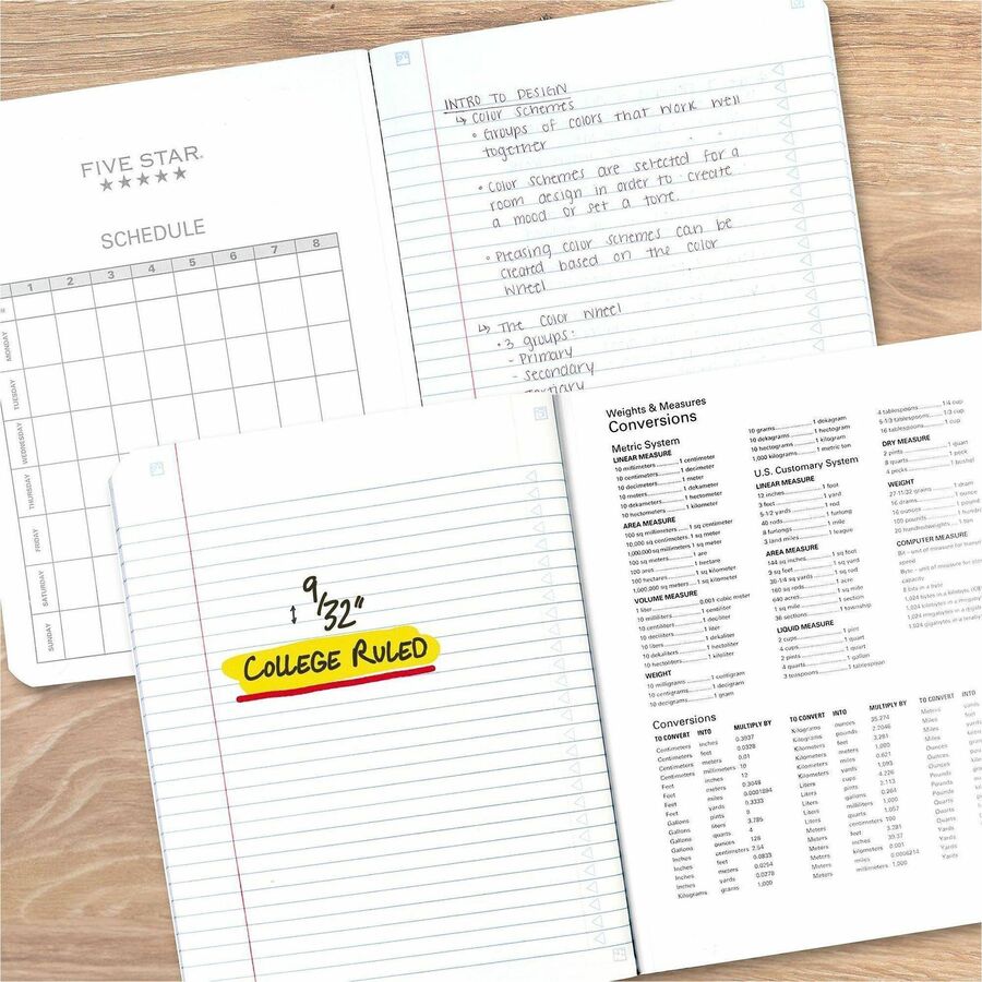 Five Star College-ruled Composition Book - Alternate-Image6