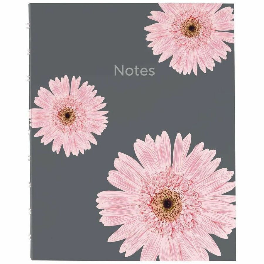 Blueline NotePro Pink Daisy Notebook - Alternate-Image4
