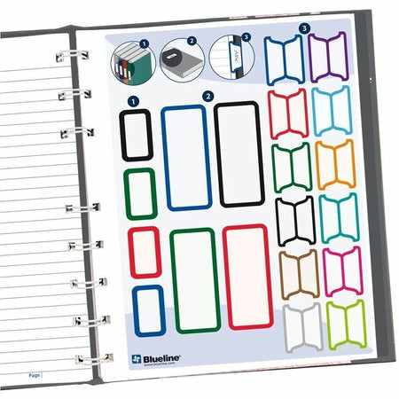 Blueline NotePro Pink Daisy Notebook - Alternate-Image1