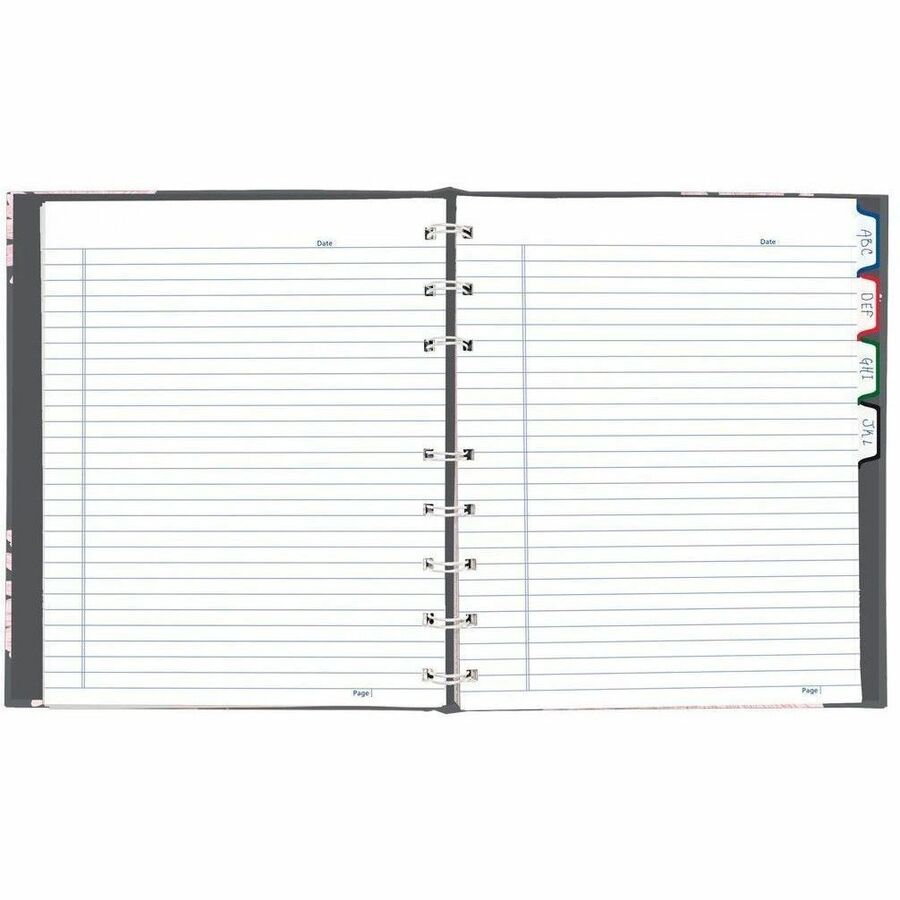Blueline NotePro Pink Daisy Notebook - Alternate-Image2