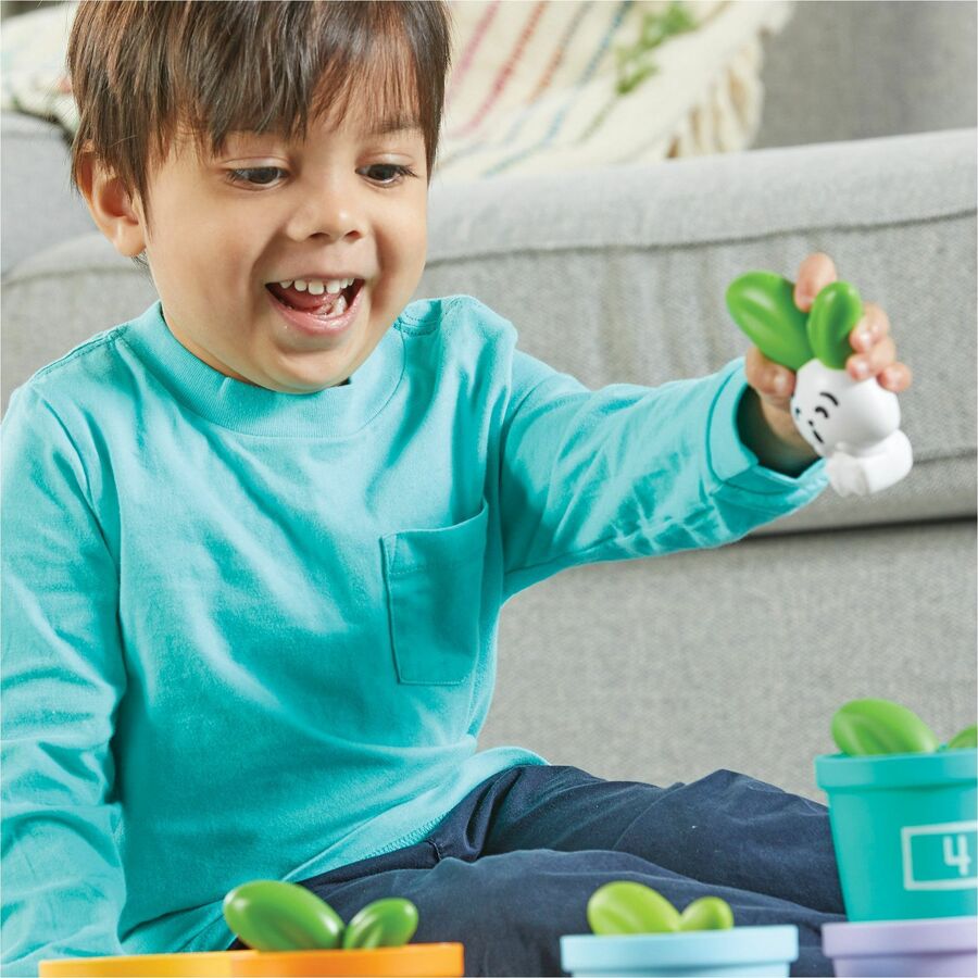 Learning Resources Hide and Seek Vegetable Garden - Hide & Seek Toy - Theme/Subject: Fun, Learning - 18 Month & Up - 10 Pieces - Multi