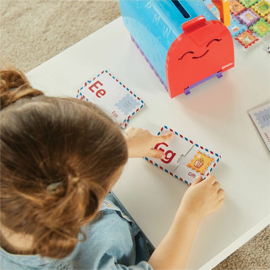 Learning Resources Alphabet Learning Mailbox - Learning Toy - Theme/Subject: Learning, Fun - 4+ - 62 Pieces - Multi