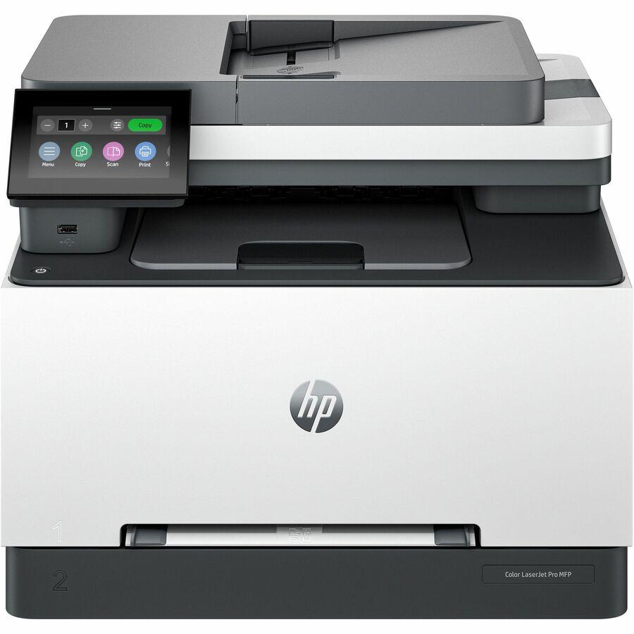 HP LaserJet Pro 3301fdw Wireless Laser Multifunction Printer - Color - Front