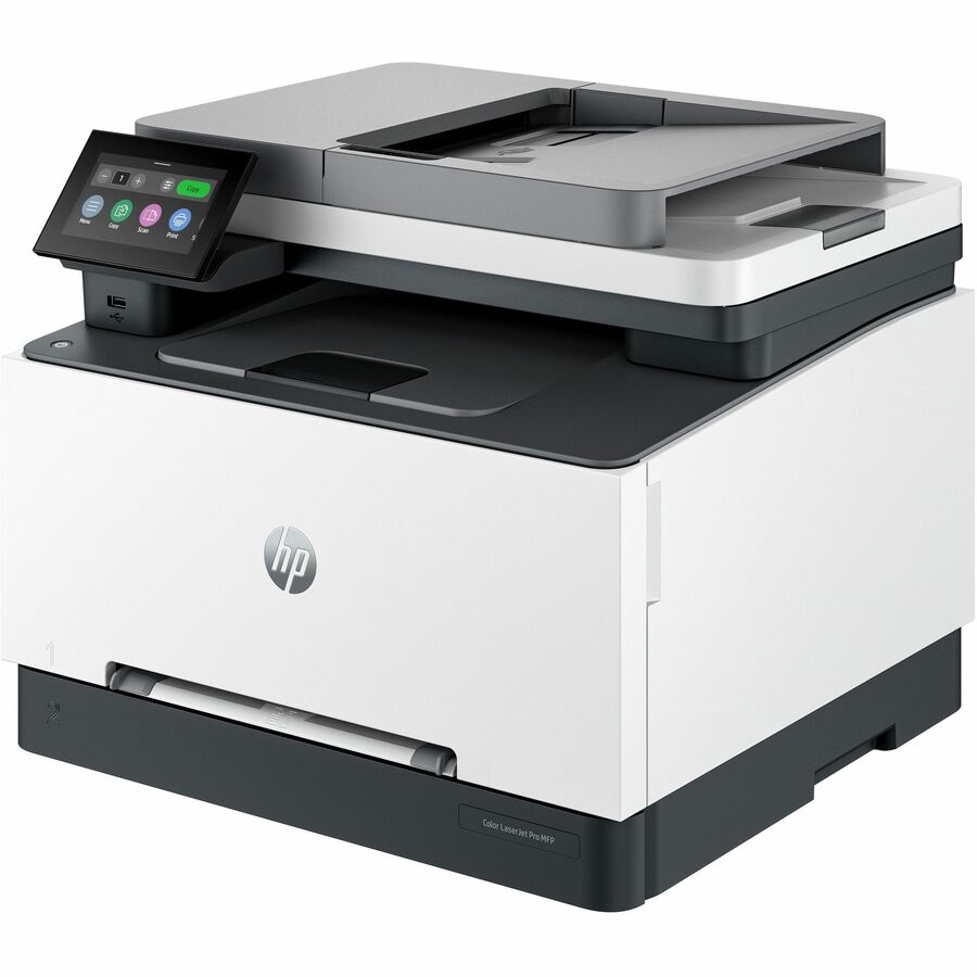 HP LaserJet Pro 3301fdw Wireless Laser Multifunction Printer - Color - Left
