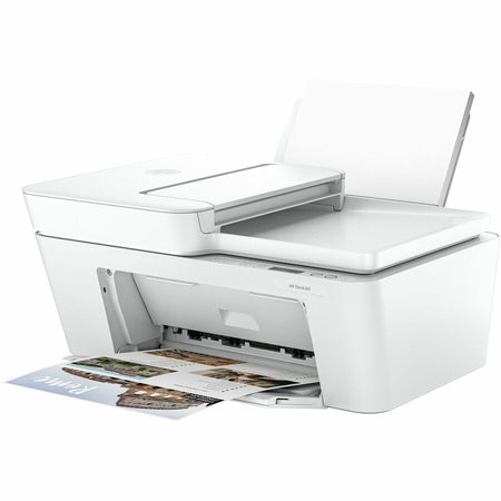 HP Deskjet 4255e Wireless Inkjet Multifunction Printer - Color - White - Left
