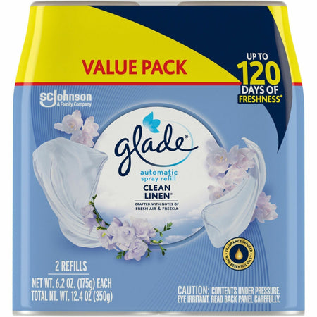 Glade Automatic Spray Refill Value Pack - Spray - 12.4 fl oz (0.4 quart) - 70 Day - Long Lasting - 2 / Pack