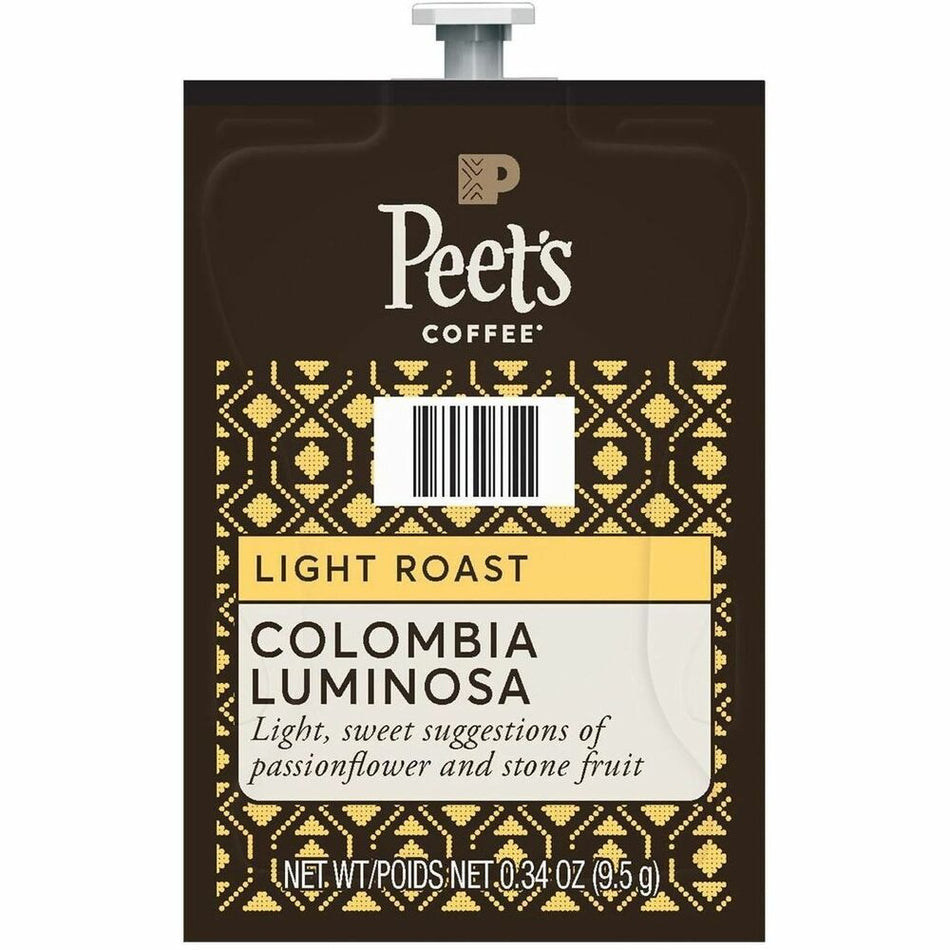 Flavia Freshpack Luminosa Breakfast Blend Coffee - Compatible with Flavia - American - Light - Freshpack - Colombia Luminosa, Fruity, Arabica - 76 / Carton
