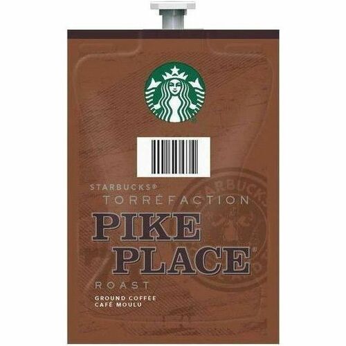 Flavia Ground, Freshpack Pike Place Roast Coffee - American - Medium - Ground, Freshpack - Pike Place, Classic - 76 / Case
