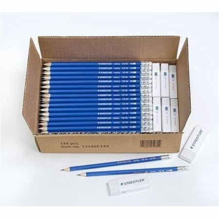 Staedtler Norica Pencils & Erasers Class Pack, 144ct - Alternate-Image4