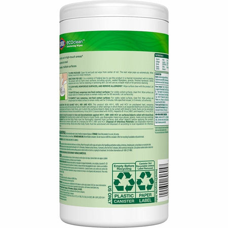 CloroxPro™ EcoClean Disinfecting Wipes - Alternate-Image2