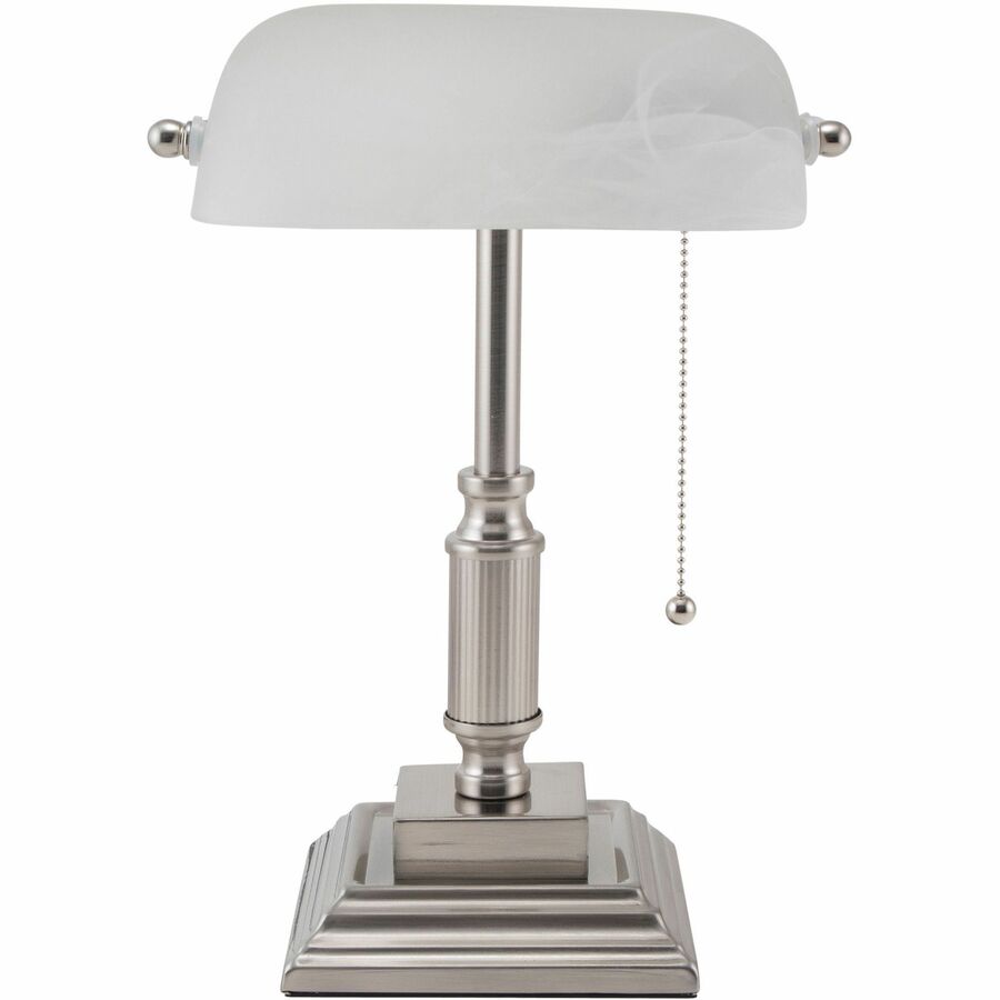Victory Light Banker's Brass Desk Lamp - Front