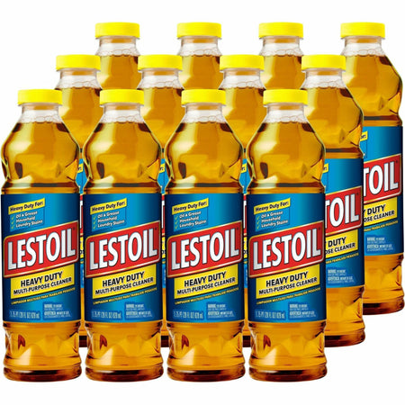 Lestoil Heavy Duty Multi-purpose Cleaner - For Multipurpose, Multi Surface - Concentrate - Liquid - 28 fl oz (0.9 quart) - Heavy Duty - Gold - 12 / Carton