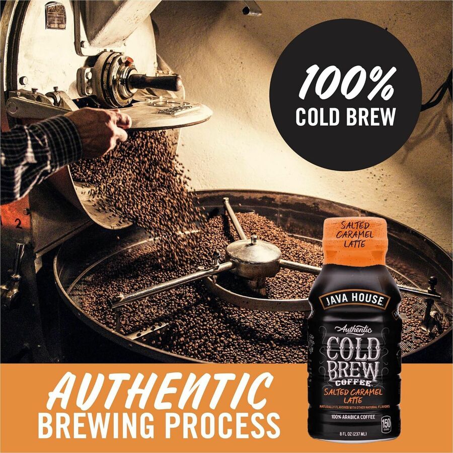 Java House Bottle Authentic Cold Brew Salted Caramel Latte - Alternate-Image1