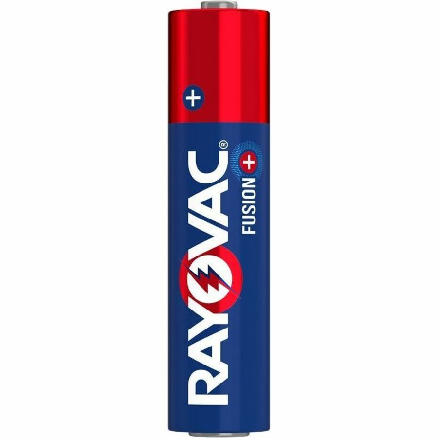Rayovac Fusion Battery - For Microphone, Video Game Controller, Toy, Headset, Remote Control Aircraft, High Drain Device - AAA - 8/Pack - 4 / Carton