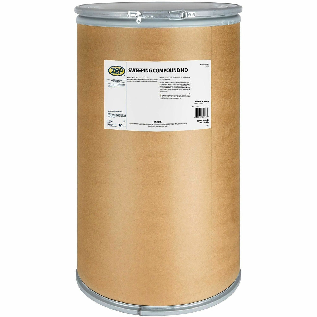 Zep Sweeping Compound - For Multipurpose - 4000 oz (250 lb) - Recommended For: Dust Remover - Red - 1 / Carton