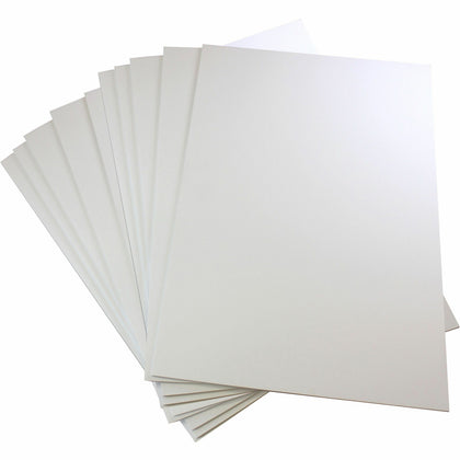 Flipside Pre-Cut Foam Boards - 40" Board Height x 30" Board Width x 0.19" Board Depth - Bright White Foam Board, Polystyrene Surface - Smooth, Lightweight, Rigid - 25 / Pack