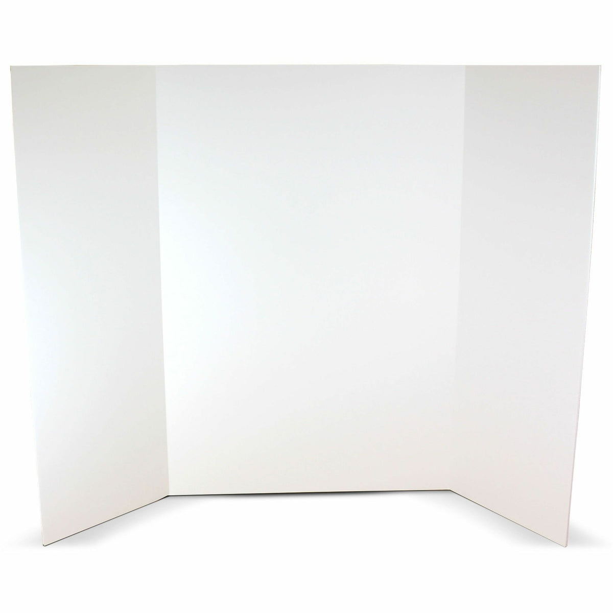 Flipside Foam Project Display Boards - 36" Board Height x 48" Board Width - Bright White Foam Surface - Durable, Smooth - 10 / Pack