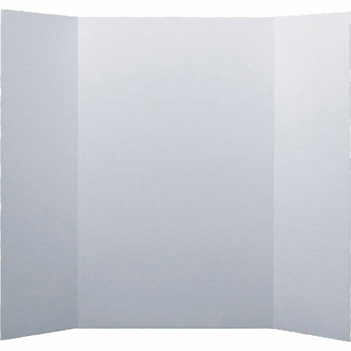 Flipside Project Display Boards - 15" Board Height x 20" Board Width - Bright White Corrugated Fiberboard Surface - Durable, Smooth, Single Ply, Sturdy, Lightweight, Corrugated - 24 / Pack