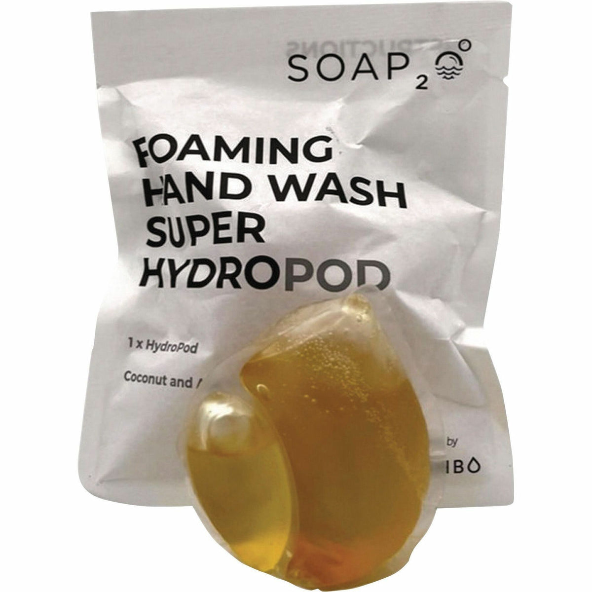 SOAP2O Coconut Acai HydroPods - Coconut Acai Scent - 1.06 gal - Hand - Moisturizing - Blue - Water Soluble - 4 / Box