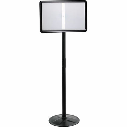 Kantek Floor Stand Sign Holder: Heavy Duty Steel, 51" Height