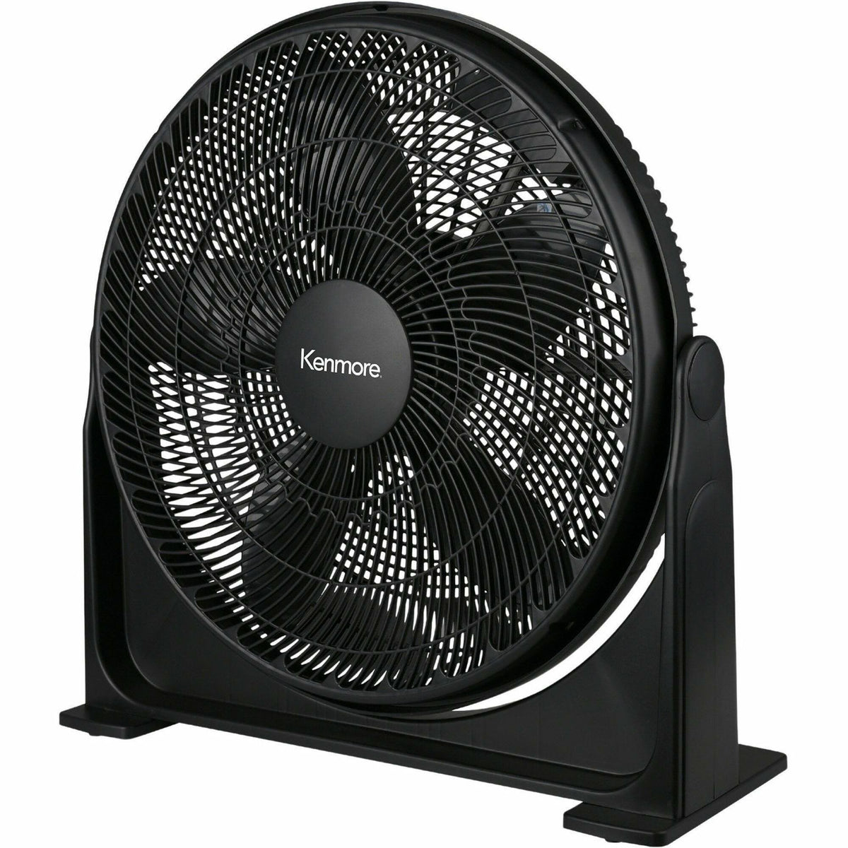Kenmore 20" Circular Fan - 3 Speed - Quiet Operation - Black