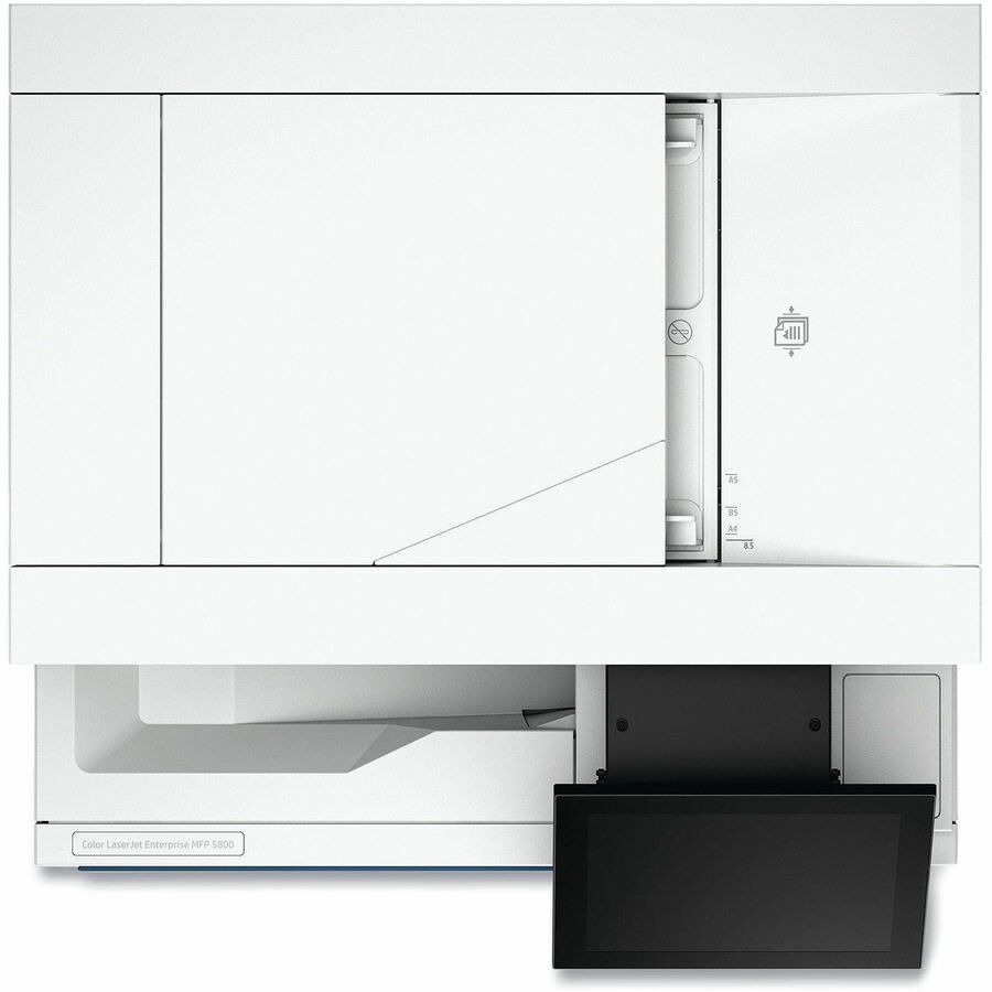 HP LaserJet Enterprise 5800dn Wired Laser Multifunction Printer - Top