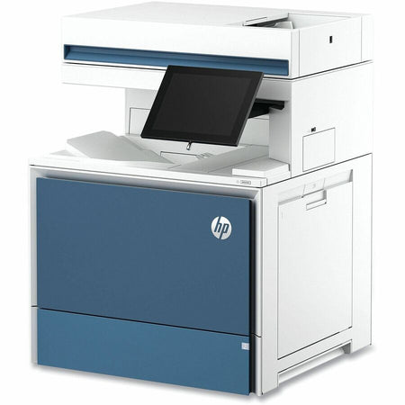 HP LaserJet Enterprise 5800dn Wired Laser Multifunction Printer - Left