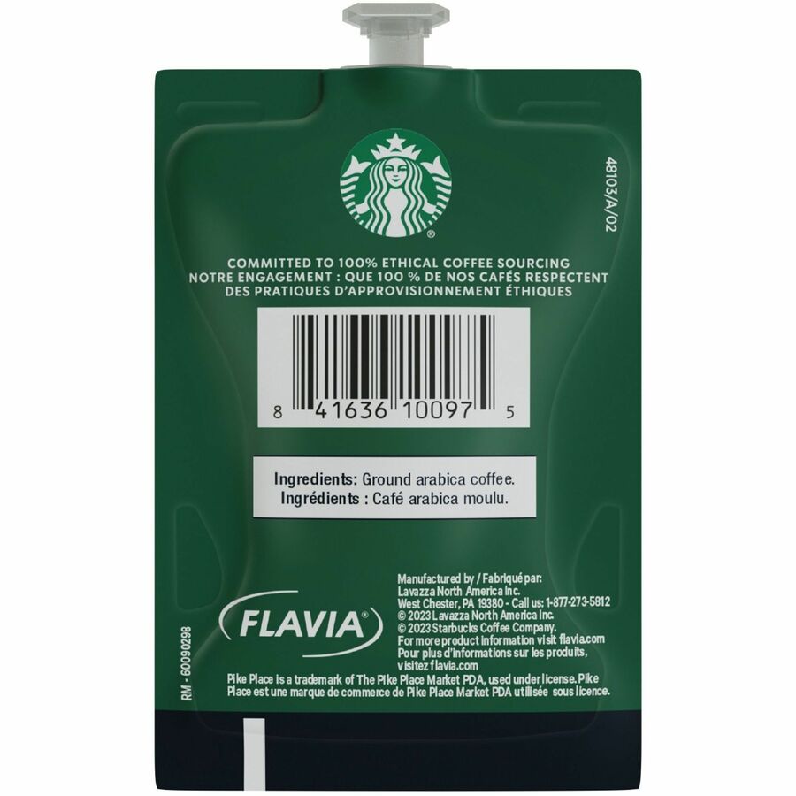 Flavia Freshpack Starbucks Pike Place Roast Coffee - Rear