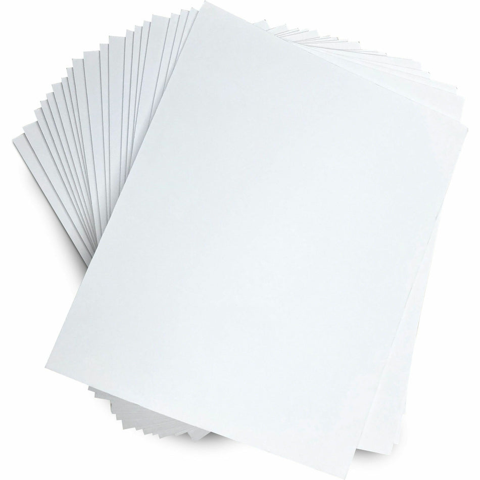 Flipside Pre-Cut Foam Boards - 36" Board Height x 24" Board Width x 0.19" Board Depth - Bright White Foam Board, Polystyrene Surface - Smooth, Lightweight, Rigid - 25 / Pack