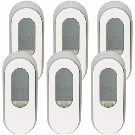 Dial Professional Versa Pouch Dispenser - 15 fl oz Capacity - Locking Mechanism, Tamper Resistant, Vandal Resistant - Light Gray - 6 / Carton