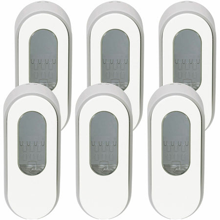 Dial Professional Versa Cartridge Dispenser - 15 fl oz Capacity - Locking Mechanism, Tamper Resistant, Vandal Resistant - Light Gray - 6 / Carton