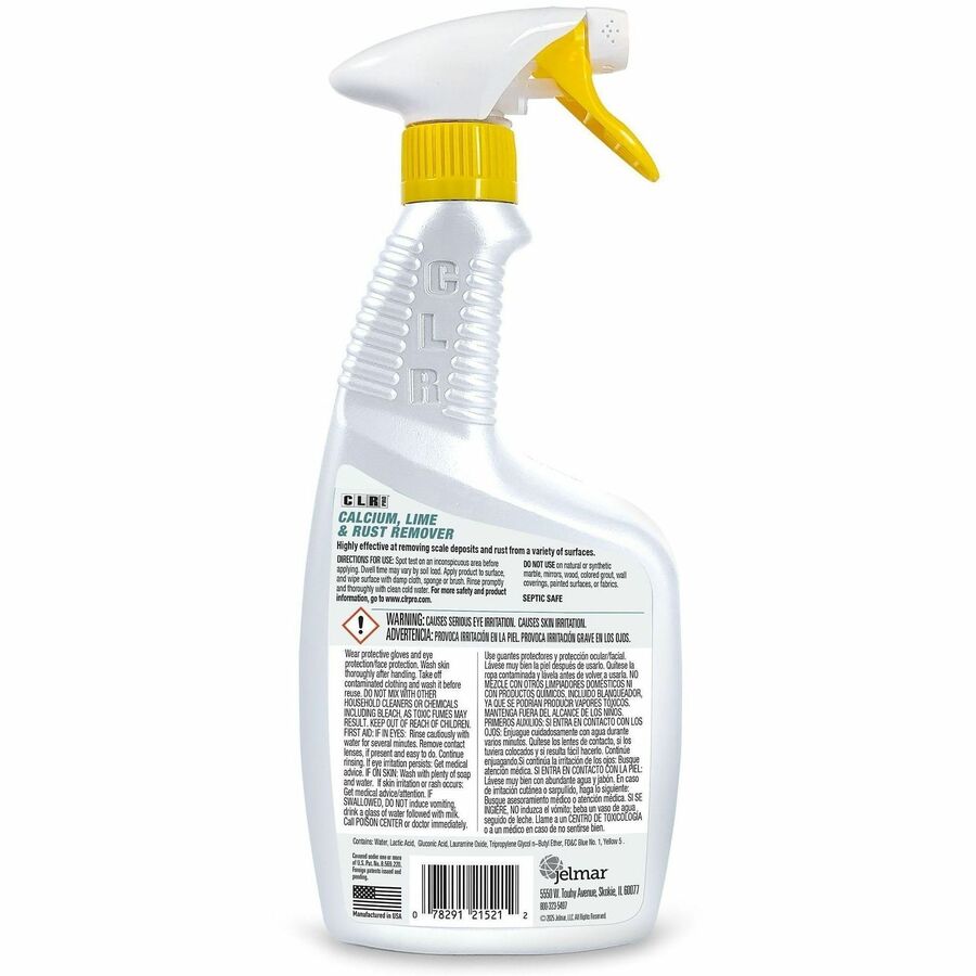 CLR Pro Calcium, Lime & Rust Remover - Rear