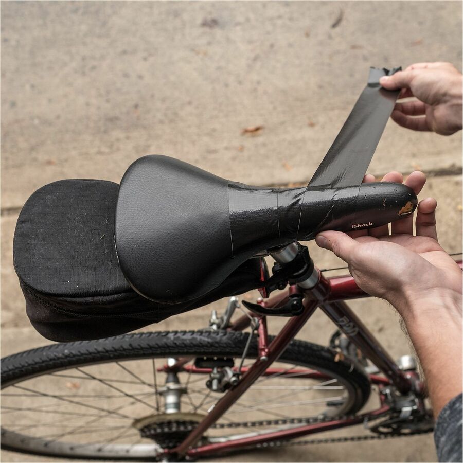 Duck Max Strength Packaging Tape - 20 yd Length x 1.88" Width - Black - Rubber Adhesive - For Packaging, Wood, Plastic, Glass, Sealing, Bundling - 1 Each