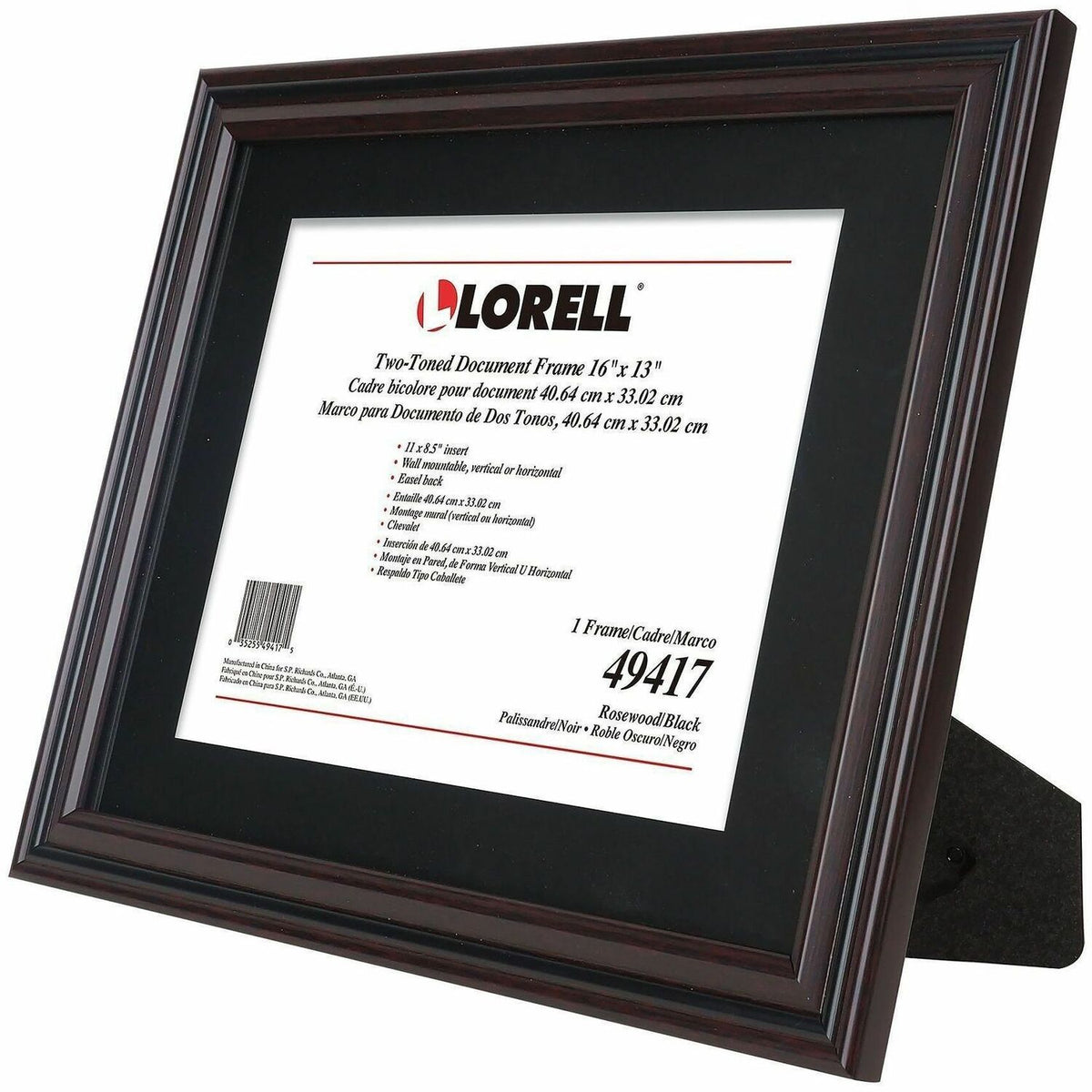 Lorell Two-toned Certificate Frame - 1500
