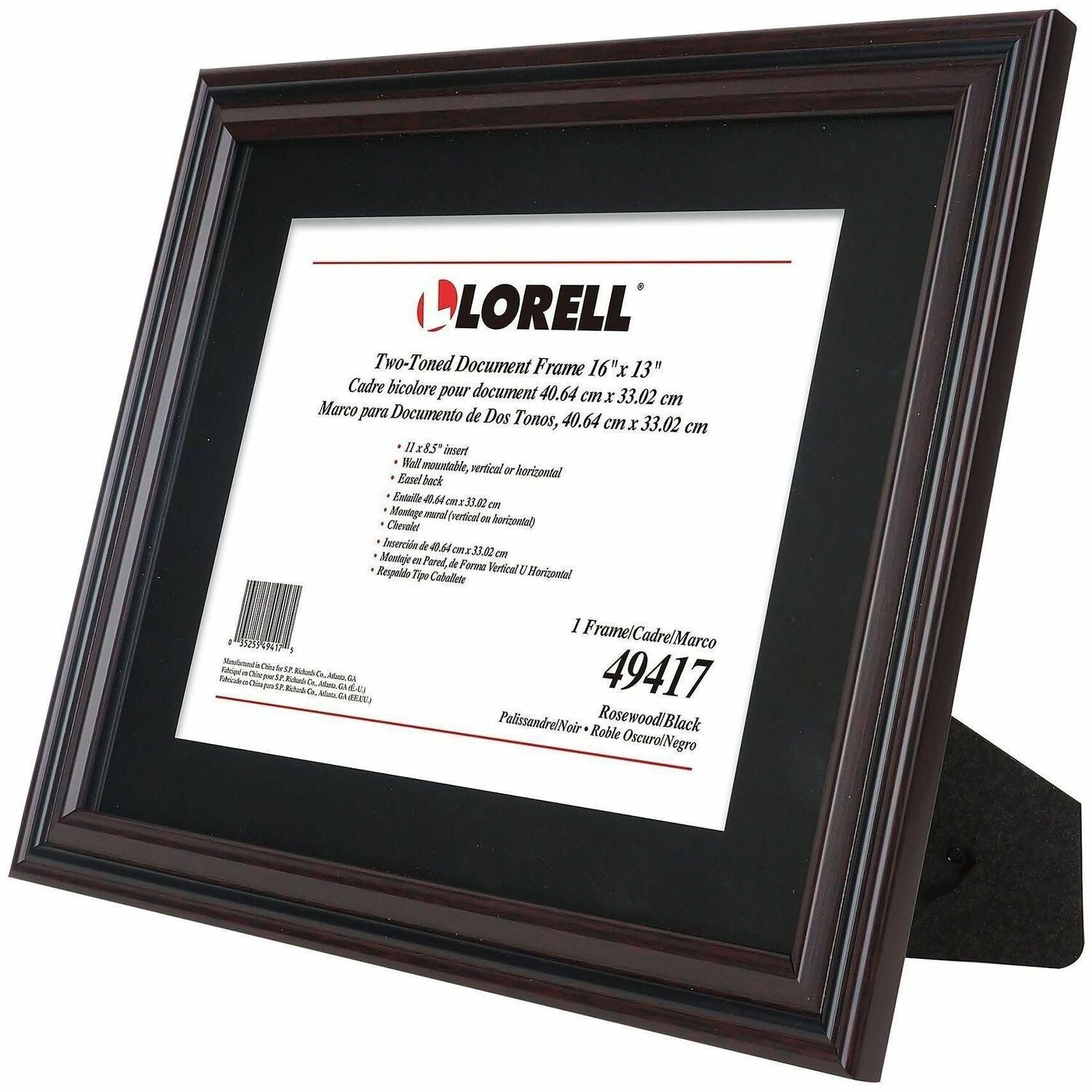 Lorell Two-toned Certificate Frame - 1500