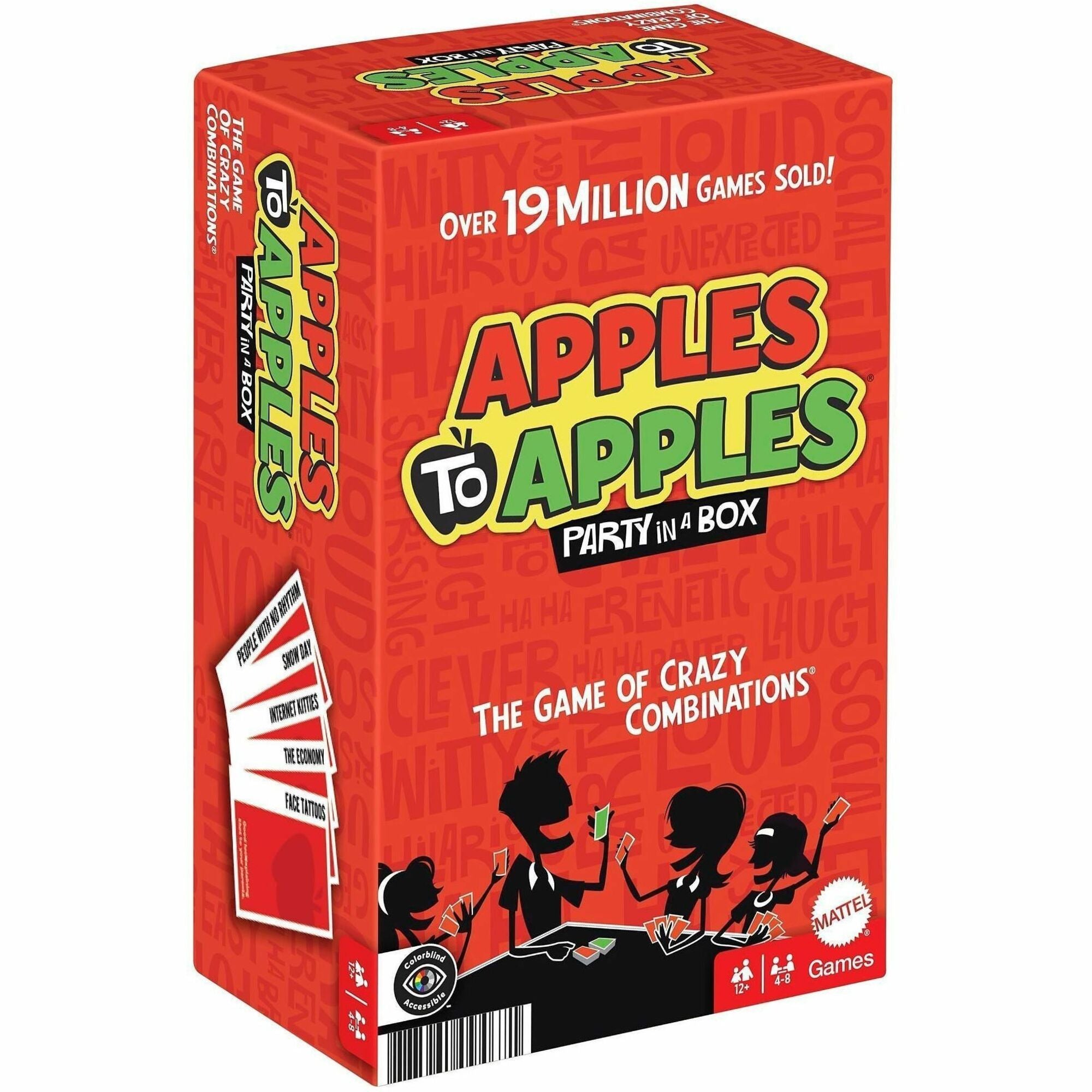Mattel Apples To Party Box: Fun Game for 4-8 Players - Games & Puzzles
