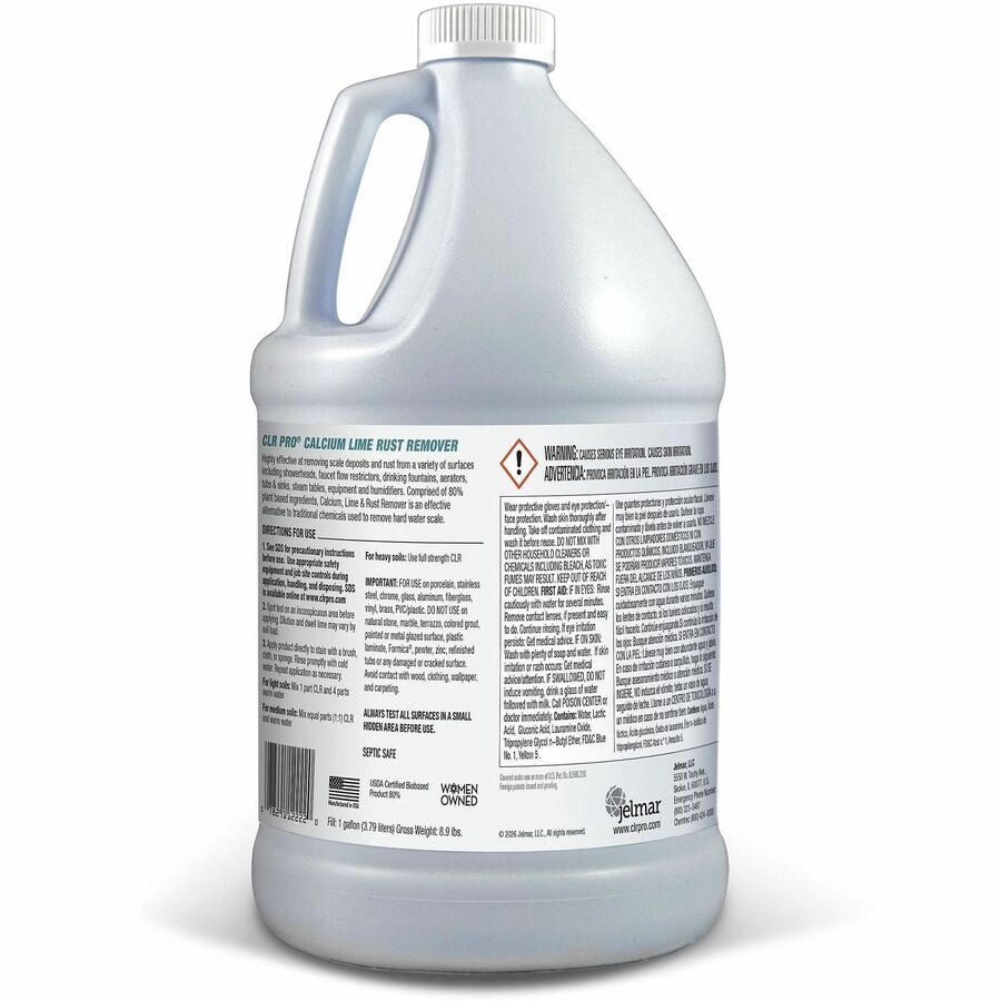CLR Pro Calcium, Lime & Rust Remover - Rear