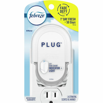 Febreze Plug Scented Oil Warmer: Long-lasting for 50 Days - 4/Carton - Air Freshener Dispensers