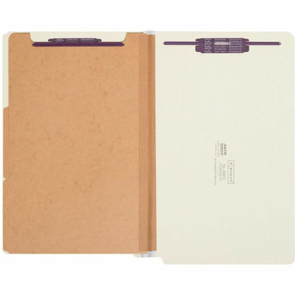 Smead Legal Recycled Classification Folders - Heavy Duty Pressboard, 2" Expansion - 10/Box