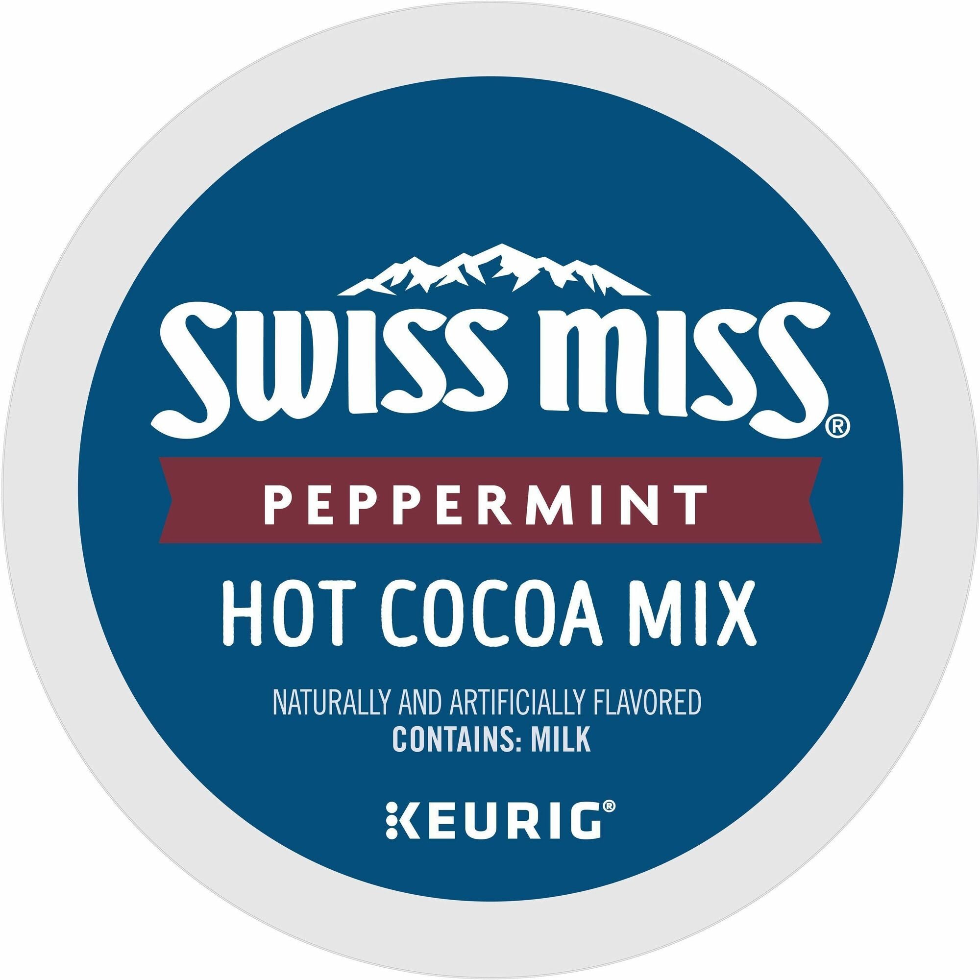 Swiss Miss® Peppermint Hot Cocoa - Peppermint - 22/Box - 4 / Carton