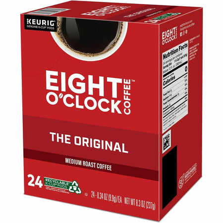 Eight O'Clock K-Cup, Ground Original Coffee - Left
