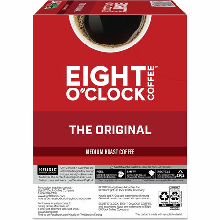 Eight O'Clock K-Cup, Ground Original Coffee - Rear